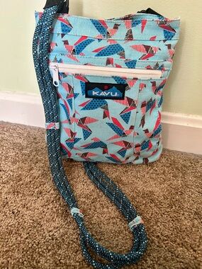 Kavu Rope Sling Crossbody Origami Bird Flock Print